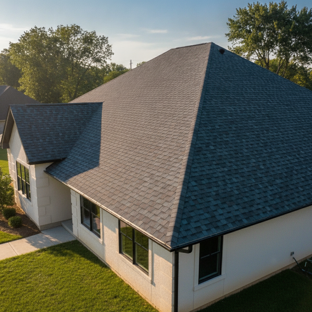 asphalt shingle roof